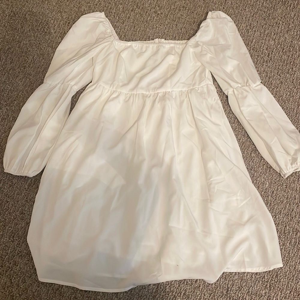 White dress